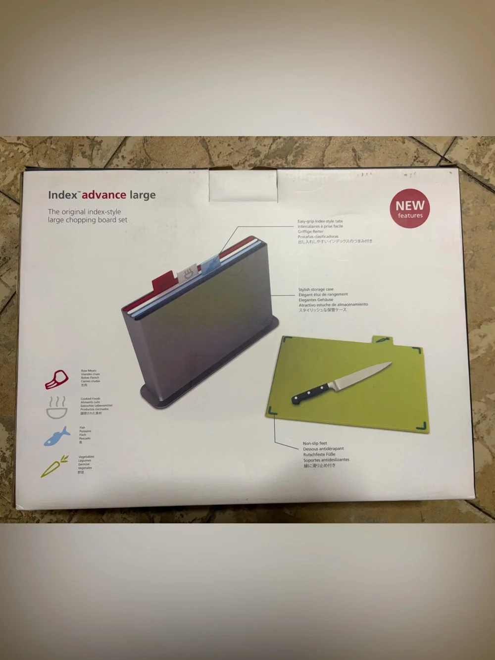 Joseph Joseph Index Advance Large Chopping Board Set